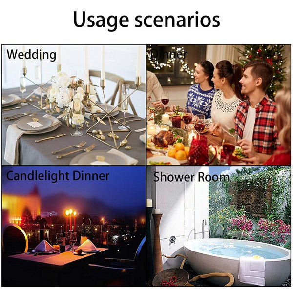 Plastic Candle Mold Long Pole Banquet Candlelight Dinner Church