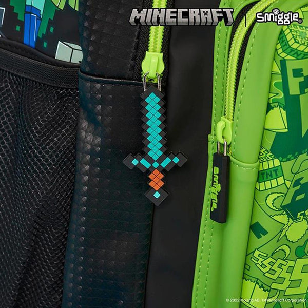 Minecraft Kids School Bag Set – Backpack, Trolley Bag, Lunch Bag, Lunch Box & Bottle