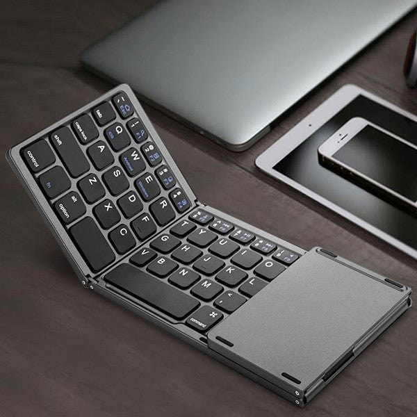 Ultra Slim Bluetooth Wireless Keyboard for Apple iPad iPhone Android W