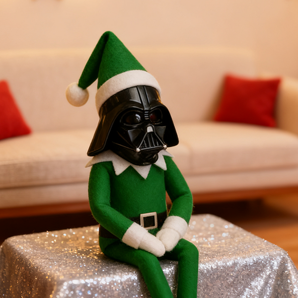 Ornament Christmas Elf Doll Decor Stormtrooper On A Stoop Star Wars Fi