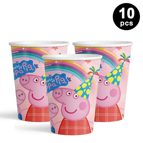 Peppa Pig Tableware Party Supplies Kids Birthday Decoration