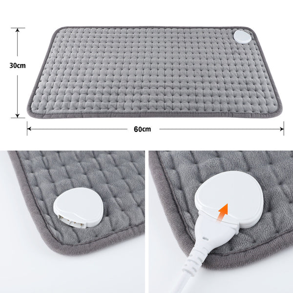 Electric Heat Pad Adjustable Heating Mat Warmer Blanket Back Pain Reli
