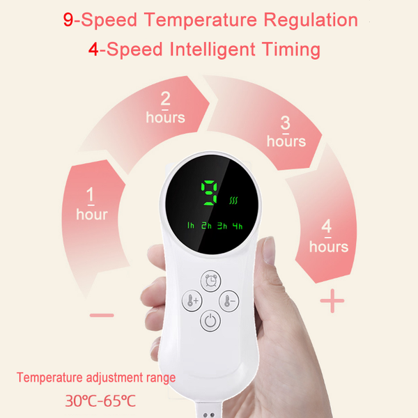Electric Heat Pad Adjustable Heating Mat Warmer Blanket Back Pain Reli