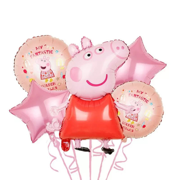 Peppa Pig Tableware Party Supplies Kids Birthday Decoration