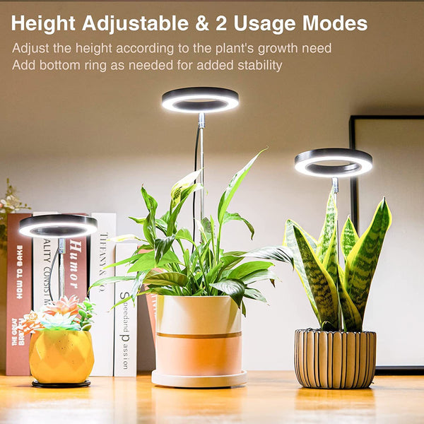 Full Spectrum Plant 48 LED UV Grow Light Veg Lamp For Indoor Hydroponi
