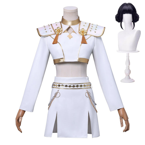 K-Pop Demon Hunters Stage Costume Wig Mira Rumi Zoey Cosplay Group Ido