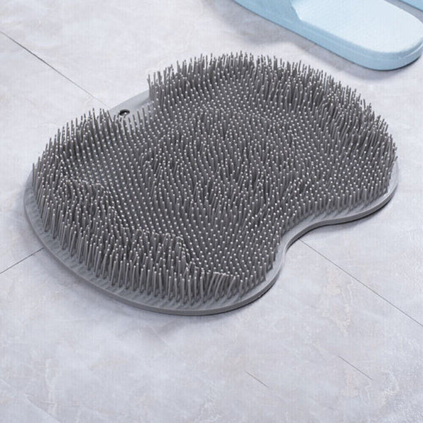 Foot Back Body Scrubber Massager Pad Shower Bath Cleaning Mat Exfoliat