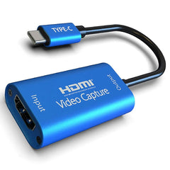 HDMI Capture Card – 4K 1080p 60fps USB 3.0 Video Recorder for Streaming