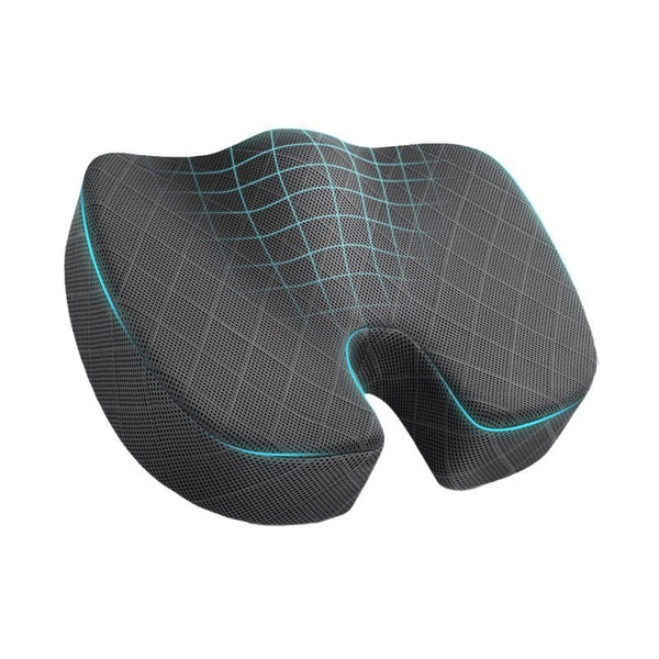 Seat Posture Cushion Office Chair Pad Memory Foam Pillow Pain Relief M