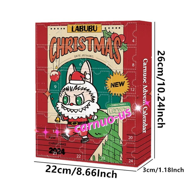2025 Xmas Gift Cartoon The Monster Big Into Energy Advent Calendar 24P