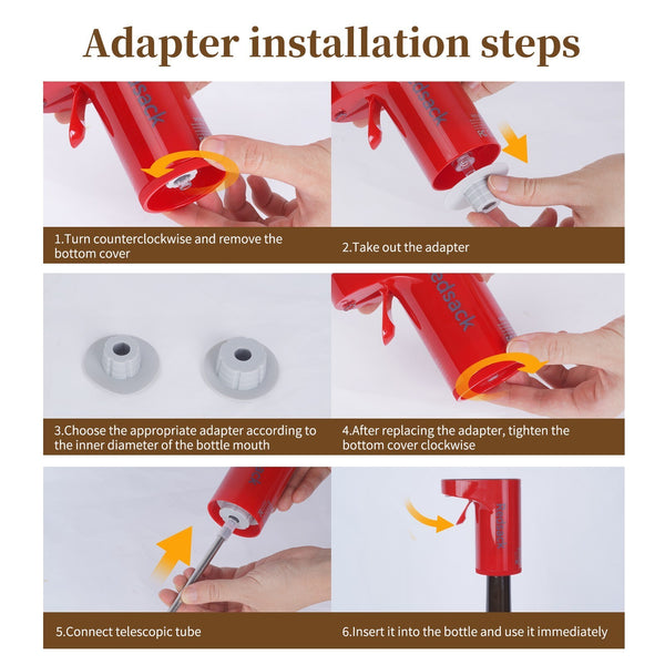Pump Redsack Automatic Pourer