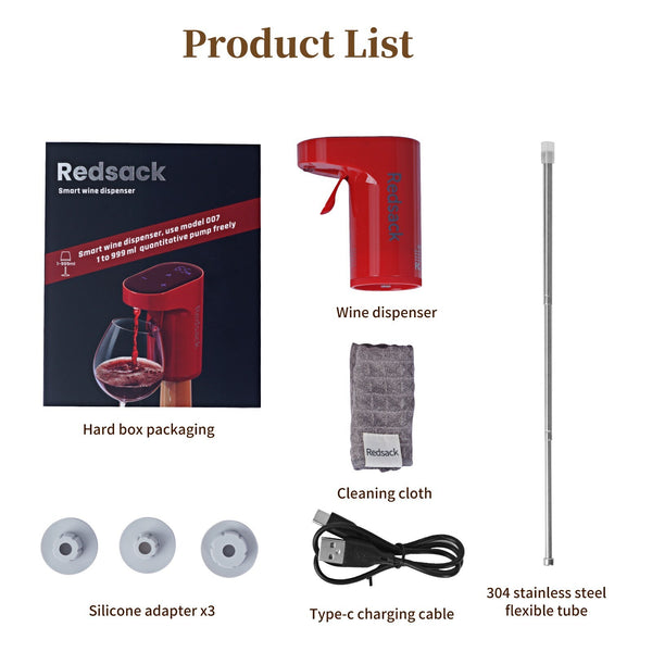 Pump Redsack Automatic Pourer
