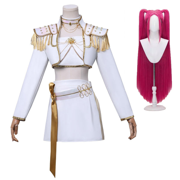 K-Pop Demon Hunters Stage Costume Wig Mira Rumi Zoey Cosplay Group Ido
