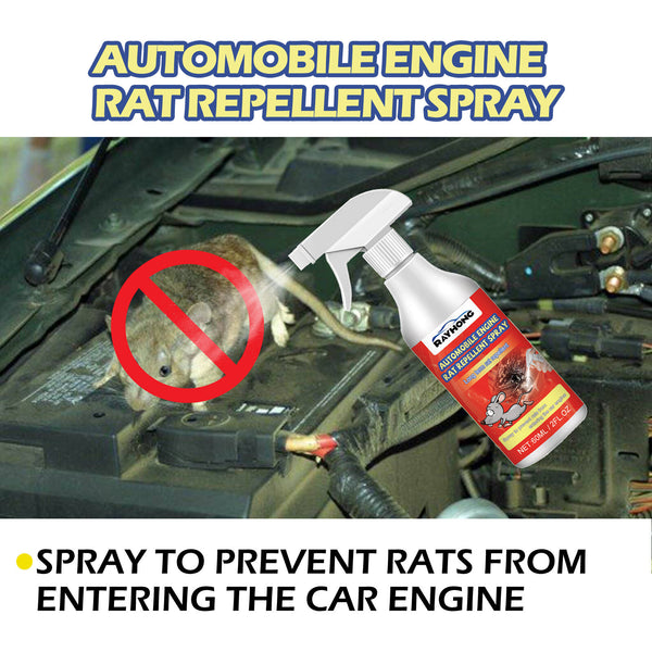 3PCS Automobile Engine Rat Repellent Spray 60ML Mouse Car Natural Prot