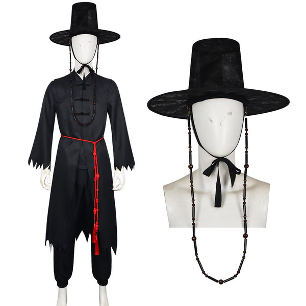 K-Pop Demon Hunters Kids Saja Boys Idol Jinu Cosplay Wig Hat Book Week