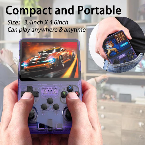 64GB/128GB Video Games Consoles R36S 15000+ Games Retro Handheld Game