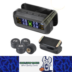 Tyre Pressure Monitoring System Car Tyre Alarm With 4 External Sensors