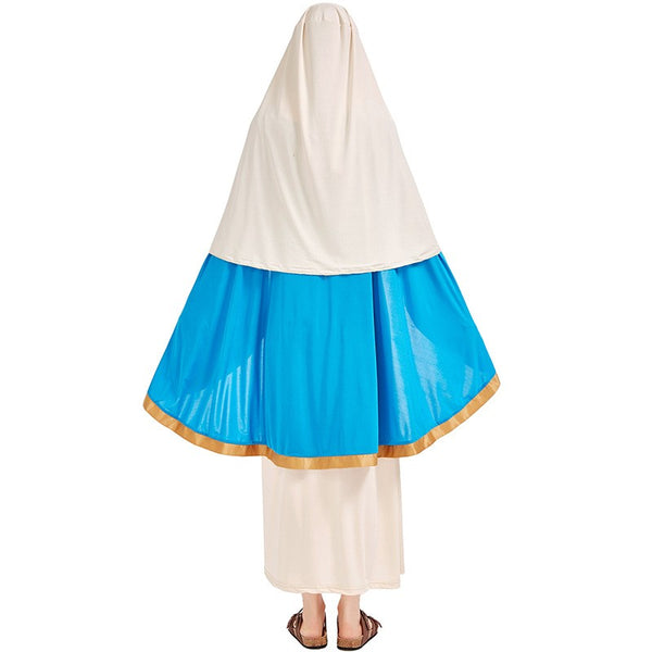 Book Week Girls Virgin Mary Costume Cosplay Party Halloween Religious