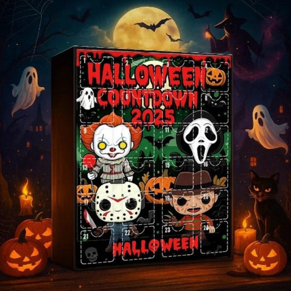 Xmas 24 Days Horror Movie Figure Countdown Halloween Advent Calendar B