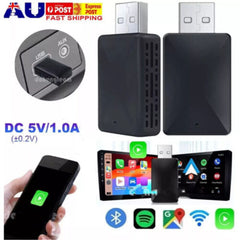 Wired to Wireless CarPlay Adapter Android Auto Wireless Adapter with USB Dongle