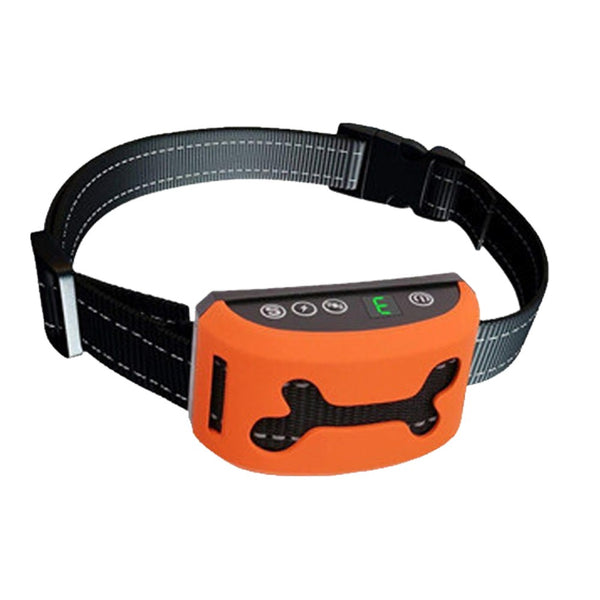 Dog barking Pet Rechargeabl barking collar vibrate barkcollar Auto Ant