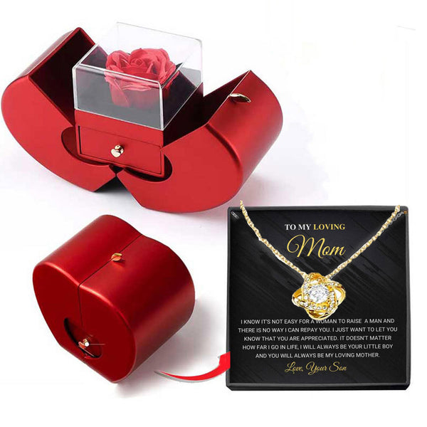 Eternal Flowers Rose Gift for Mom Wife Girlfriend Her on Anniversary M