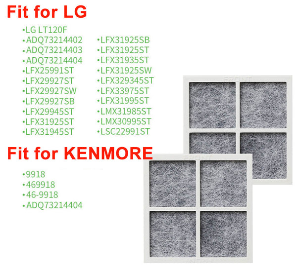 4Pack For LT120F GF-B590PL AF120S Fridge Replacement Cleaner Fresh Air