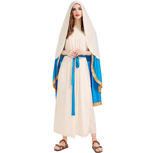 Book Week Girls Virgin Mary Costume Cosplay Party Halloween Religious
