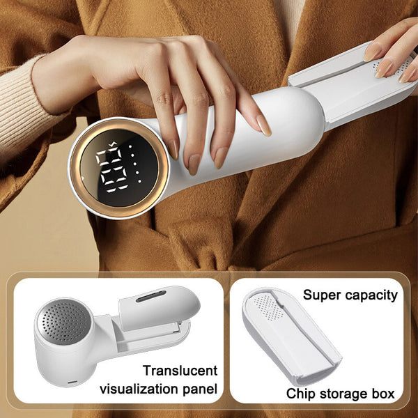 1200mAh Fuzz Lint Remover Fabric Clothes Fluff Cleaner Pilling Shaver