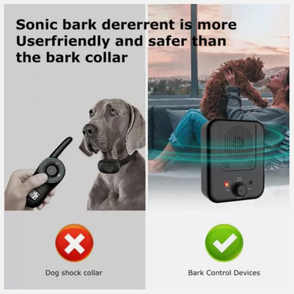 Repeller Device Trainer Control Barking Anti-Bark Stop Ultrasonic Dog