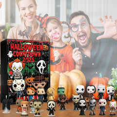 Xmas 24 Days Horror Movie Figure Countdown Halloween Advent Calendar B