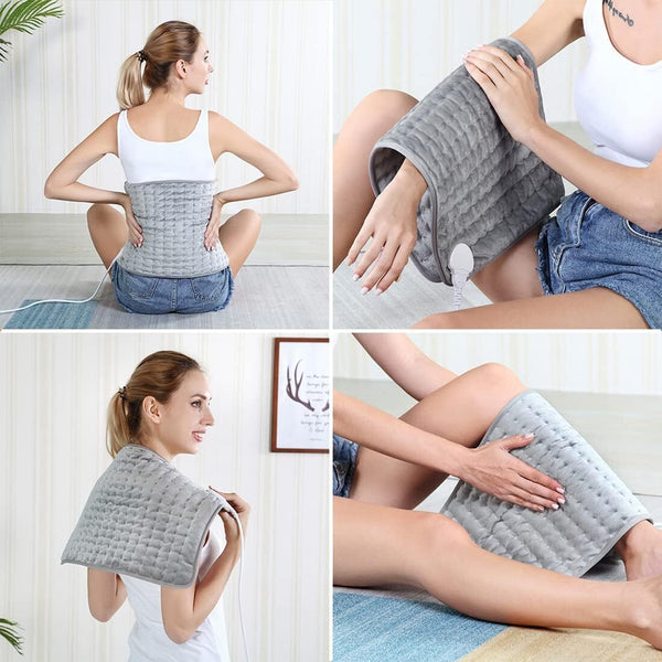 Electric Heat Pad Adjustable Heating Mat Warmer Blanket Back Pain Reli