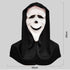 Scary Movie Ghost Smiley Face Scream Mask Halloween Cosplay Fun Horror
