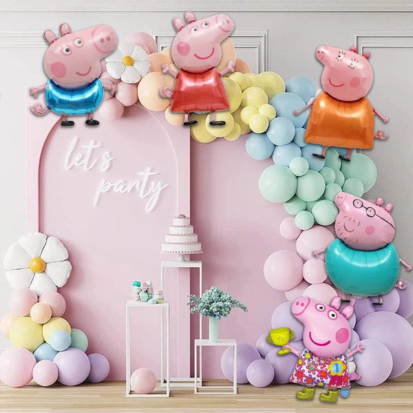Peppa Pig Tableware Party Supplies Kids Birthday Decoration