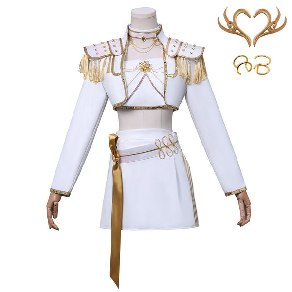 K-Pop Demon Hunters Stage Costume Wig Mira Rumi Zoey Cosplay Group Ido