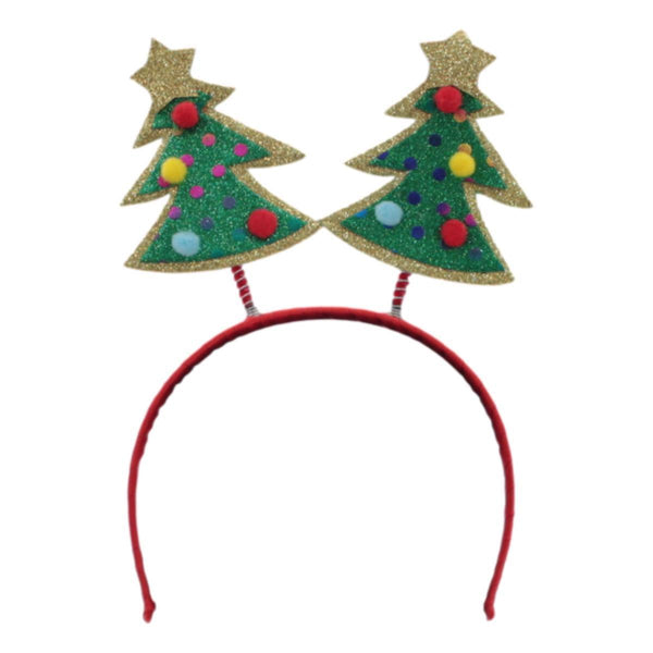 Christmas headband style: Two Trees, novelty party headband