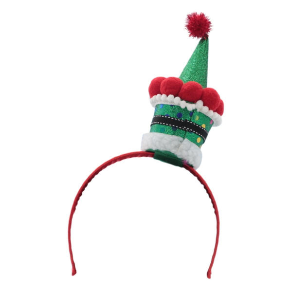 Christmas headband style: Top Hat, novelty party headband