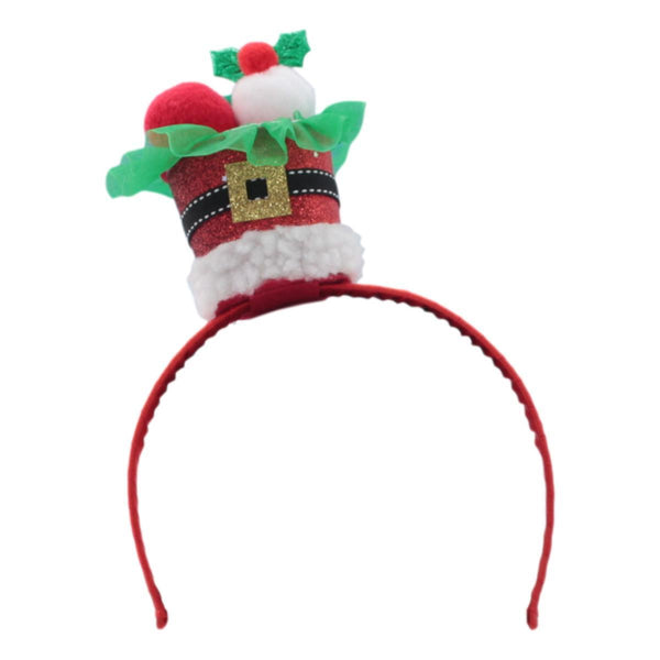 Christmas headband style: Top Hat, novelty party headband