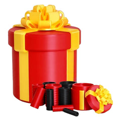 Annoying Gift Box – Nested Screw-Top Prank Gift Box, 3D Printed, 9.5 or 12 cm