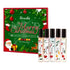 Perfume gift set for women: five 10ml fruity fragrance bottles with a Merry Christmas gift box