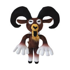 Monster Plush Toy – Spooky Ram-Horned Deer Creature, Antlered Mask & Fairy Plush