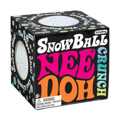 Snowball Stress Ball – Crunchy Squishy Snow Ball Fidget Toy for Kids & Adults