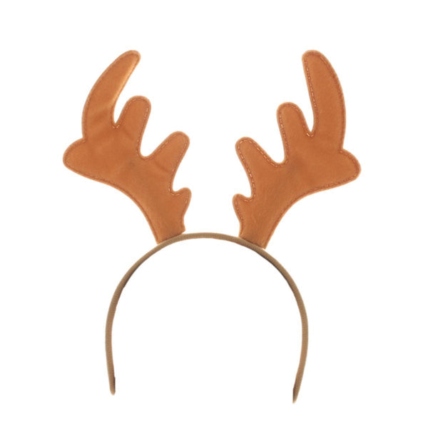 Christmas headband style: Reindeer Antlers (Brown), novelty party headband