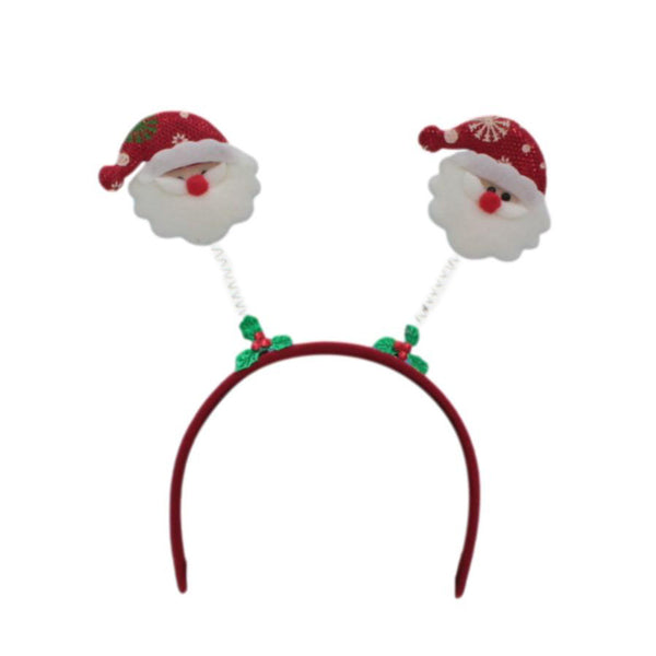 Christmas headband style: Two Santas, novelty party headband