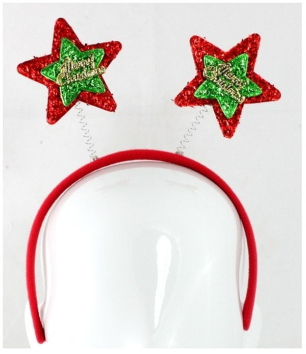 Christmas headband style: Two Stars, novelty party headband