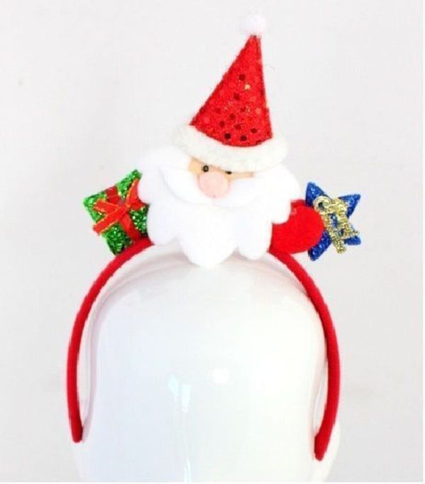 Christmas headband style: Santa with Presents, novelty party headband