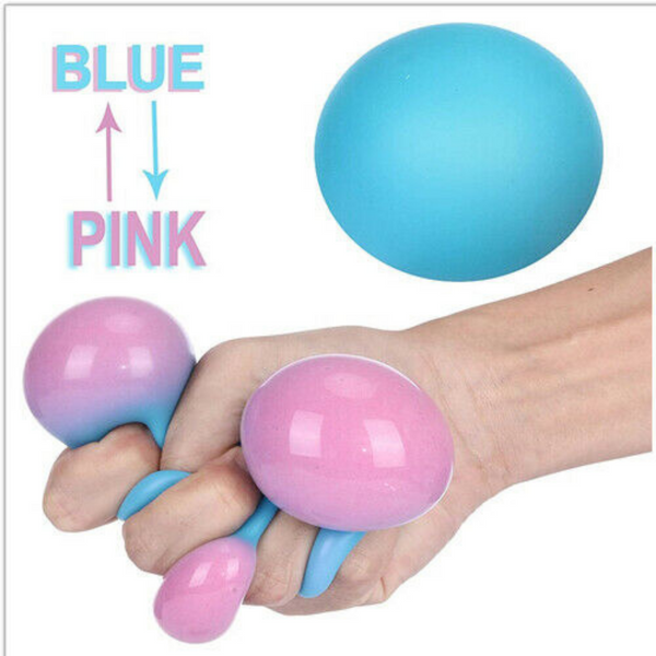 Up to 2X Color Change Squish squeeze Stress Toy Dough Stretchy - Lets Party