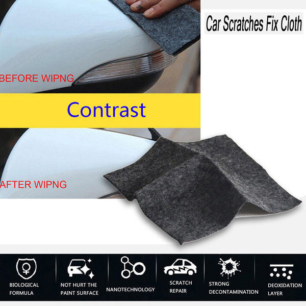 6x Magic Nano Car-Scratch Remover Polish Cloth Light Paint Scuff-Surface Repair - Lets Party