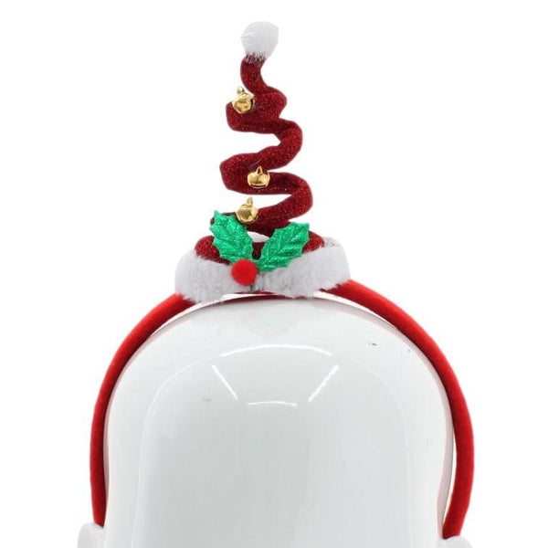 Christmas headband style: Santa Hat Wire, novelty party headband