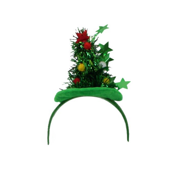 Christmas headband style: Christmas Tree (Green), novelty party headband